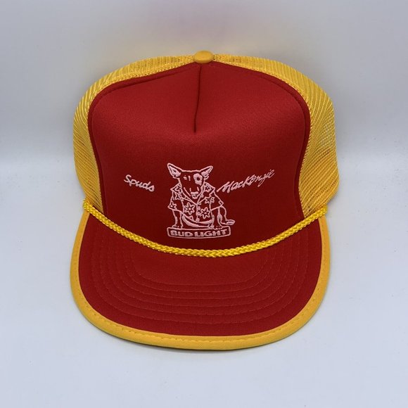 Spuds Mackenzie‎ Bud Light Logo Hat Snapback Cap - Picture 1 of 6